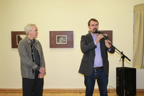 Открытие выставки Питера Миллера в ЕМИИ. Фото – Марина Козлачкова