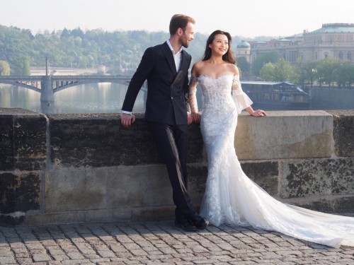Карлов мост — мастер-класс по свадебной фотосъёмке